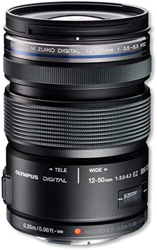 Amazon | OLYMPUS ED12-50mmF3.5-6.3 EZ BLK 標準ズームレンズ
